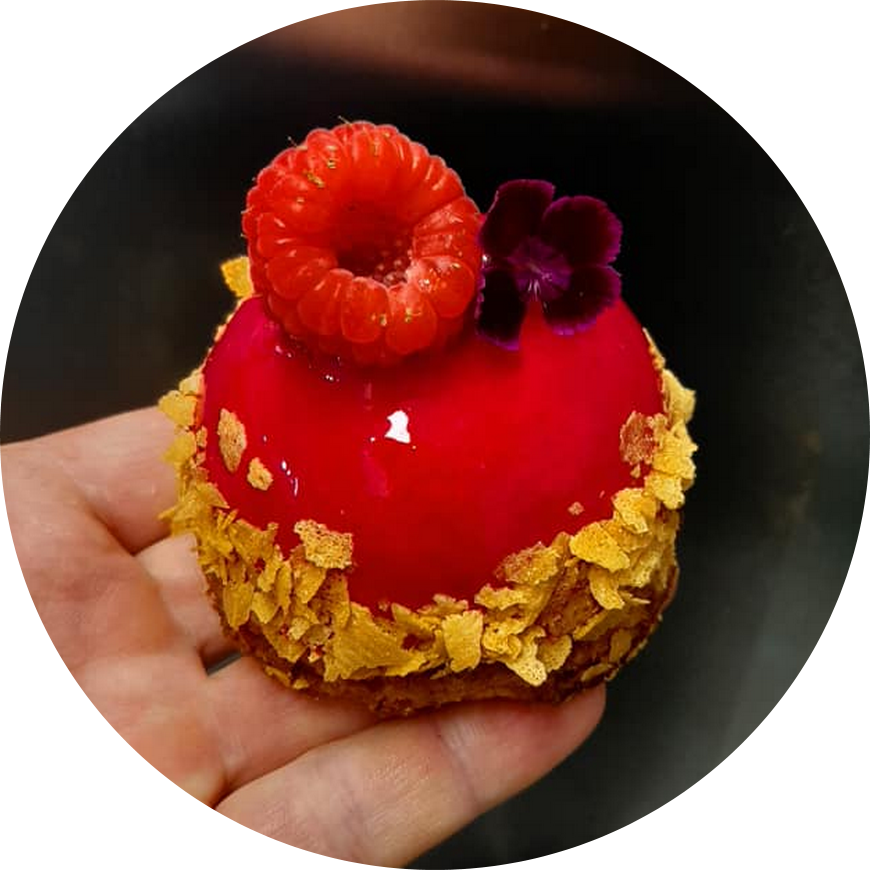 Parfait Pistache-Framboise